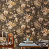 Tapete Gelb, Vanille, Rosa, Rose, Schwarz, Anthrazit...