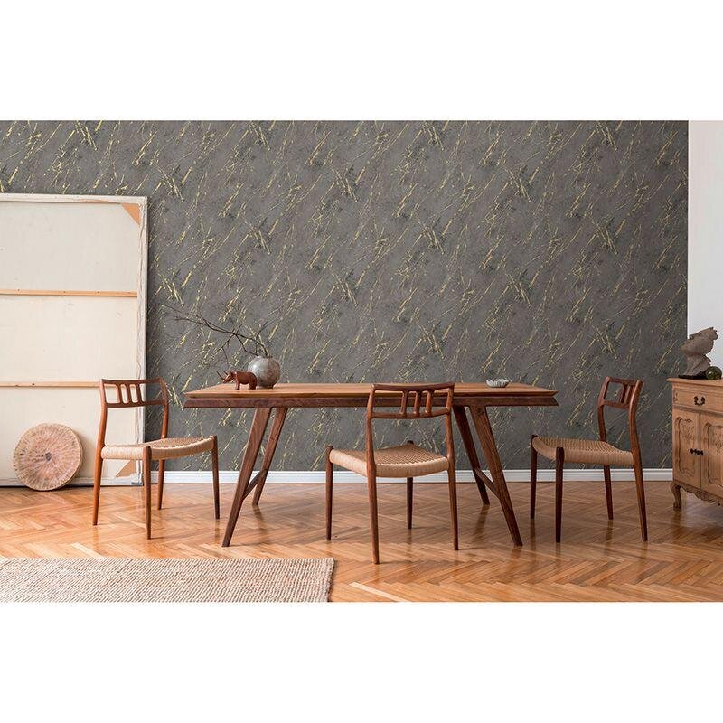 Tapete Gold, Kupfer, Schwarz, Anthrazit AS-Creation Vliestapete (1041957)