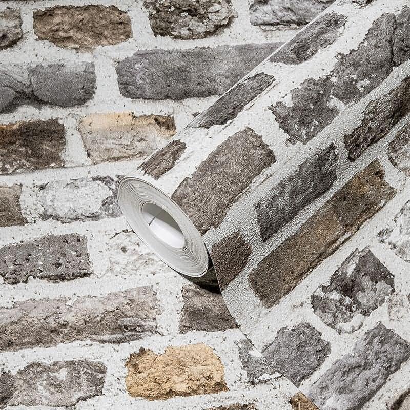 Tapete Braun, Grau, Silber AS-Creation Vliestapete (1042009)