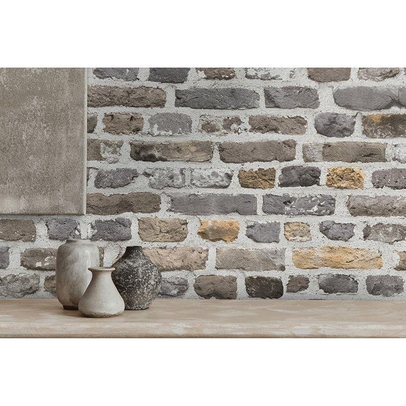 Tapete Braun, Grau, Silber AS-Creation Vliestapete (1042009)