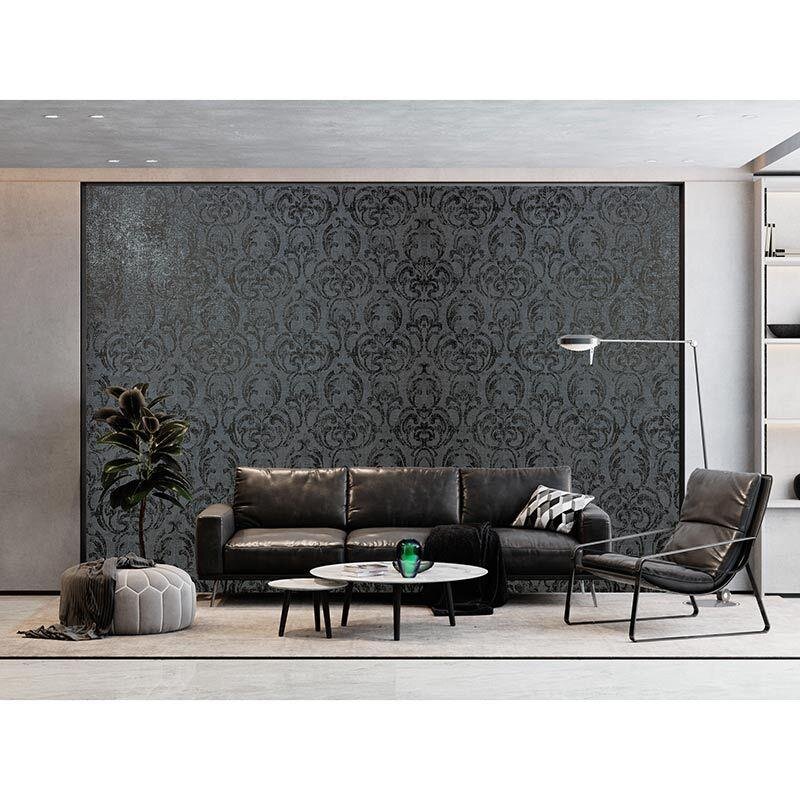 Tapete Schwarz, Anthrazit Novamur Vliestapete (1041949)