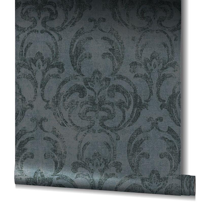 Tapete Schwarz, Anthrazit Novamur Vliestapete (1041949)