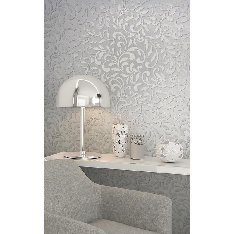 Tapete Beige, Creme, Grau, Silber Novamur Vliestapete (1041942)