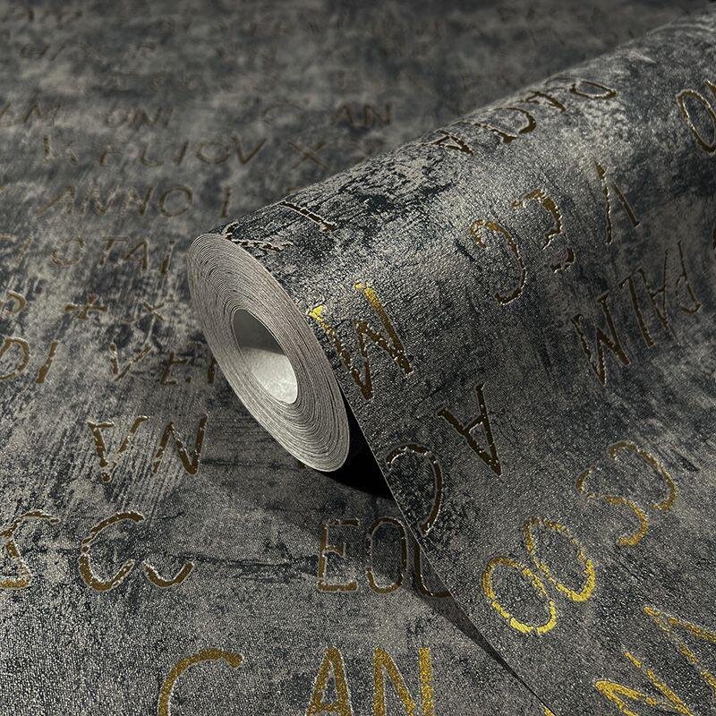 Tapete Gold, Kupfer, Grau, Silber Novamur Vliestapete (1041926)