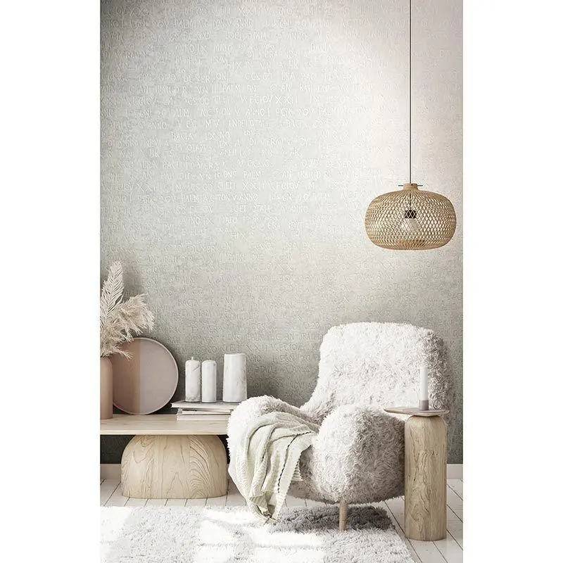 Tapete Grau, Silber, Weiß Novamur Vliestapete (1041922)