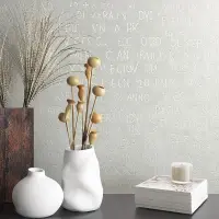 Tapete Grau, Silber, Wei&szlig; Novamur Vliestapete...