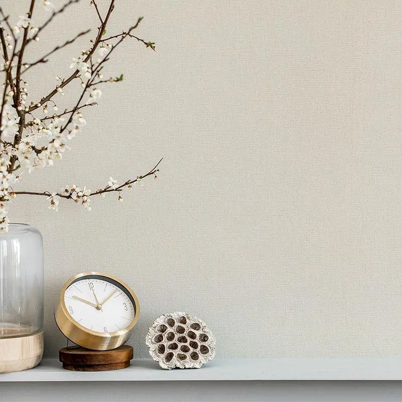 Tapete Beige, Creme, Weiß Novamur Vliestapete (1041905)