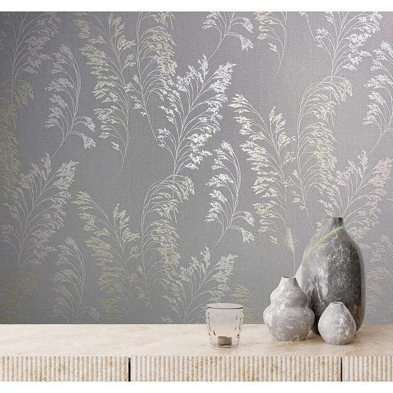 Tapete Grau, Silber Novamur Vliestapete (1041902)