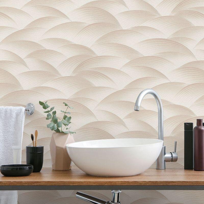 Tapete Beige, Creme Guido Maria Kretschmer Vliestapete (1044375)