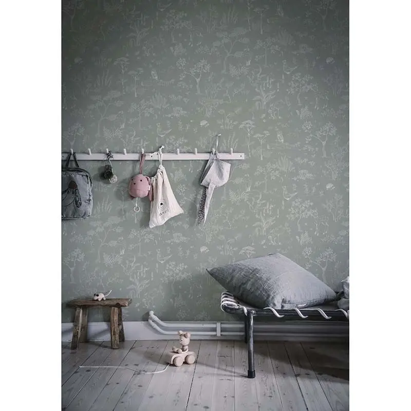 Tapete Grün Sandberg Vliestapete (1041842)