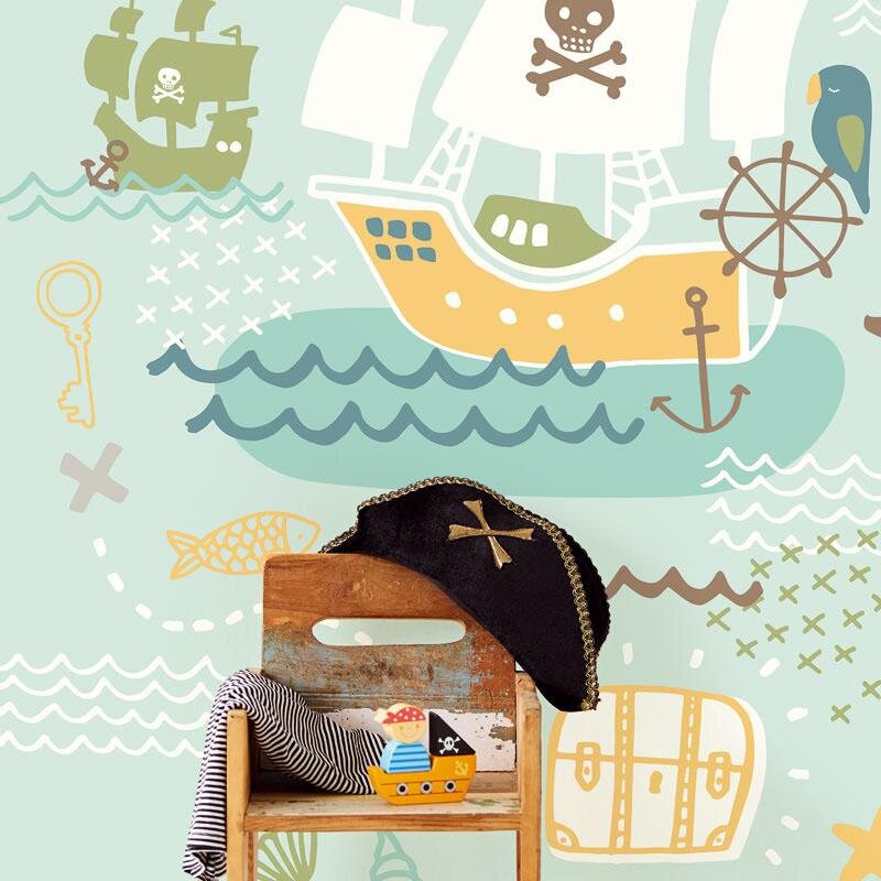 Digitaldruck-Tapete Türkis Eijffinger (1020892)