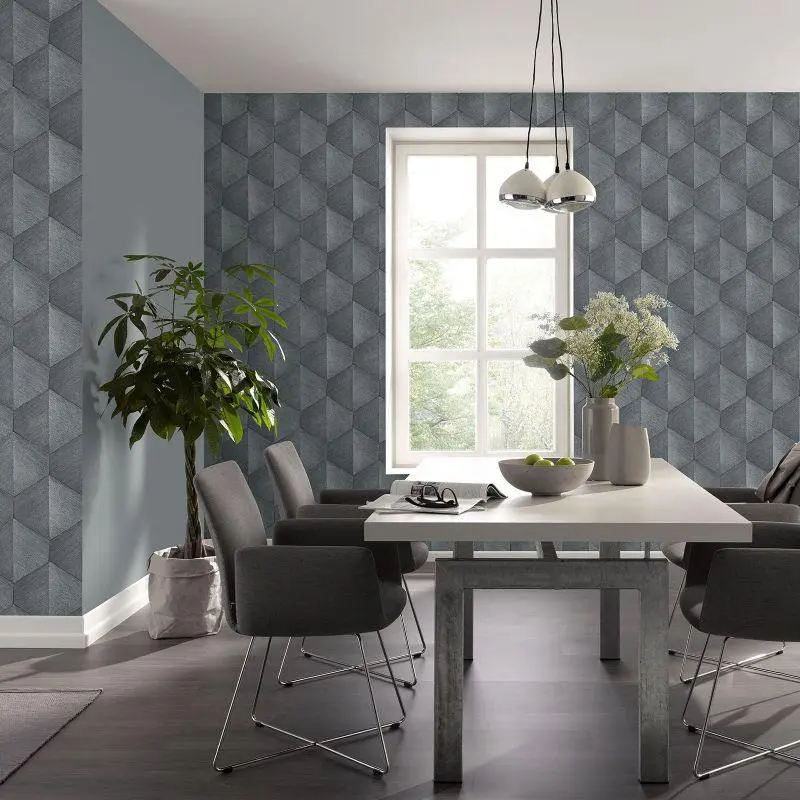 Tapete Grau, Silber Guido Maria Kretschmer Vliestapete (1044364)