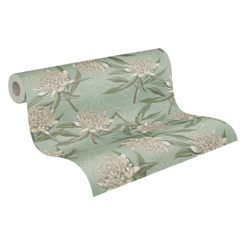 Tapete Grün livingwalls Vliestapete (1044351)