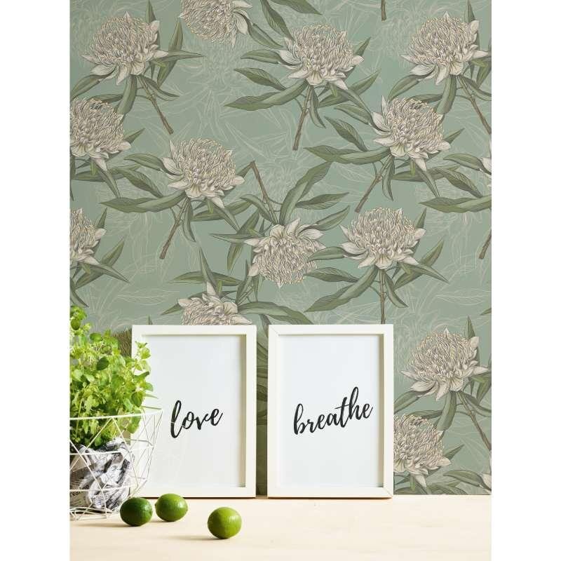 Tapete Grün livingwalls Vliestapete (1044351)