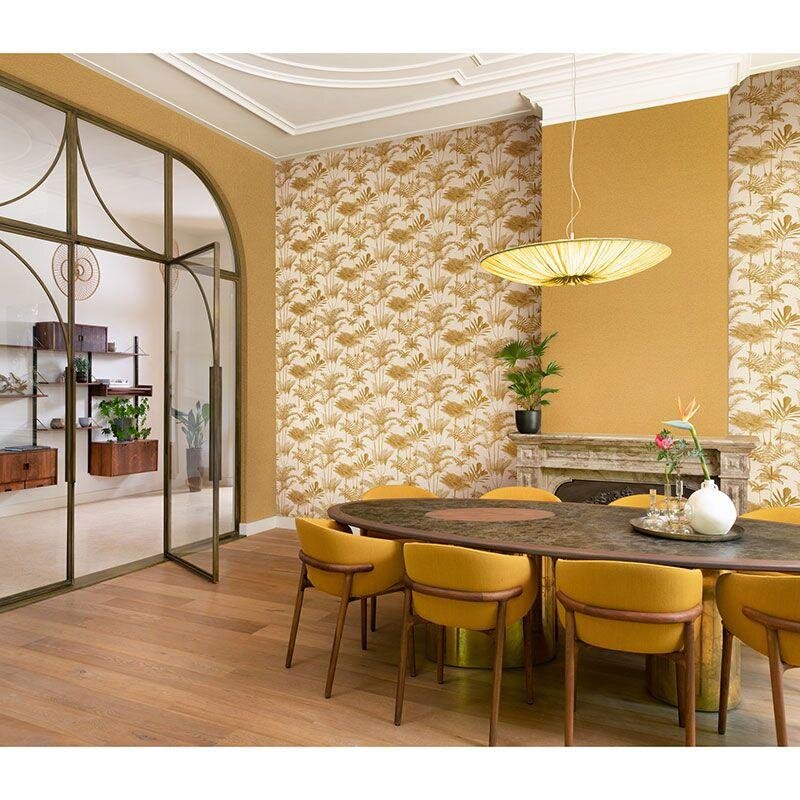 Tapete Beige, Creme, Braun, Gelb, Vanille Rasch Vliestapete (1041600)