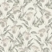 Tapete Gr&uuml;n, Rosa, Wei&szlig; livingwalls...