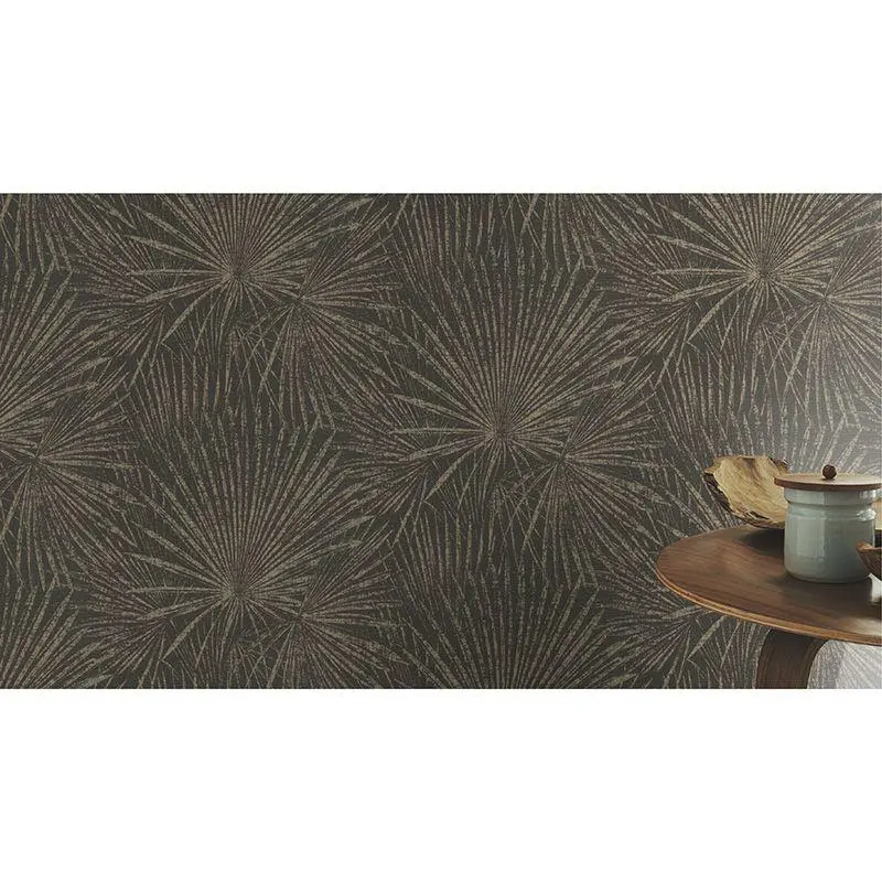 Tapete Gold, Kupfer, Schwarz, Anthrazit Rasch Vliestapete (1041613)