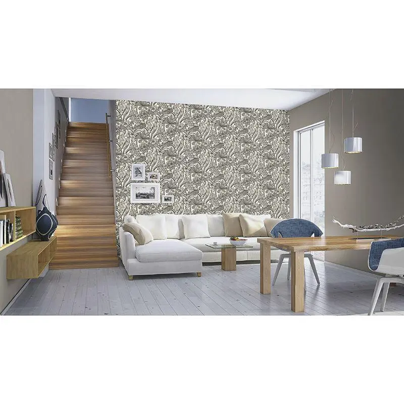 Tapete Schwarz-Weiß Rasch Vliestapete (1041602)