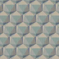 Tapete Beige, Creme, Blau, Braun, Gr&uuml;n Private Walls...