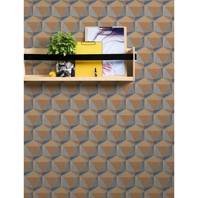 Tapete Blau, Braun Private Walls Vliestapete (1041590)