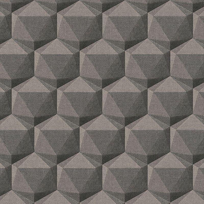 Tapete Braun, Grau, Silber, Schwarz, Anthrazit Private Walls Vliestapete (1041589)