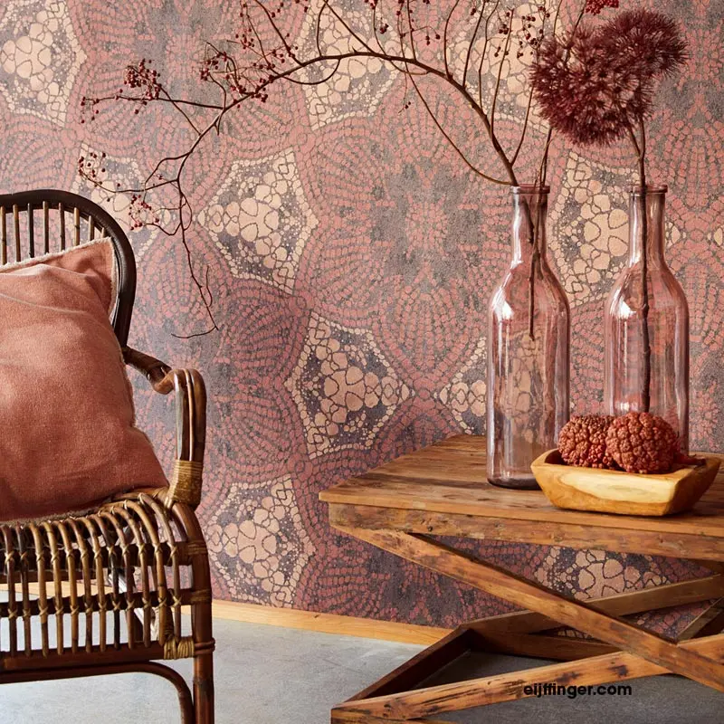 Digitaldruck-Tapete Rot Eijffinger (1021515)