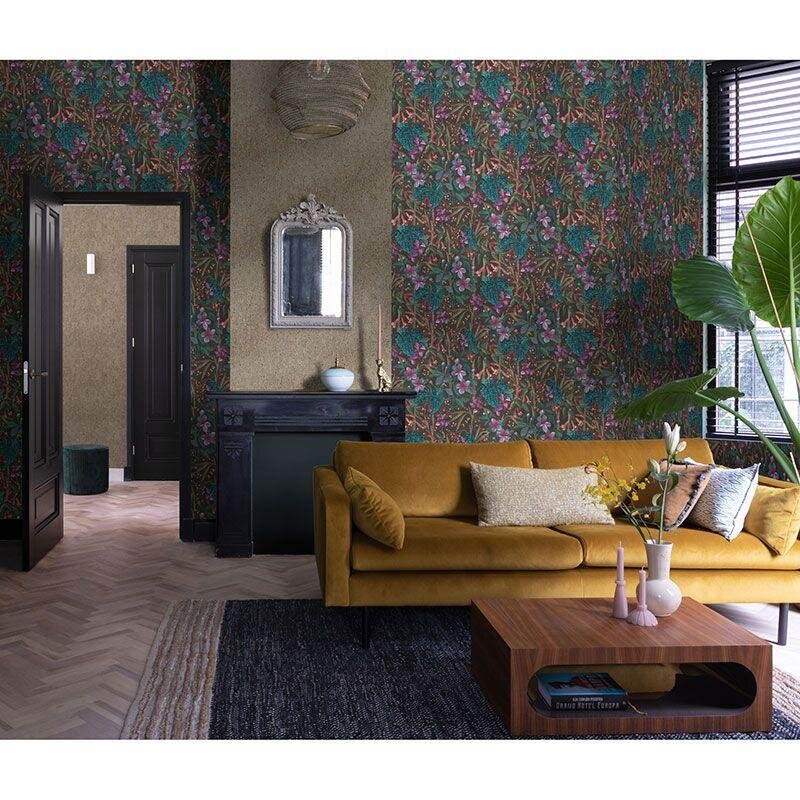 Tapete Braun, Gold, Kupfer Rasch Vliestapete (1041505)