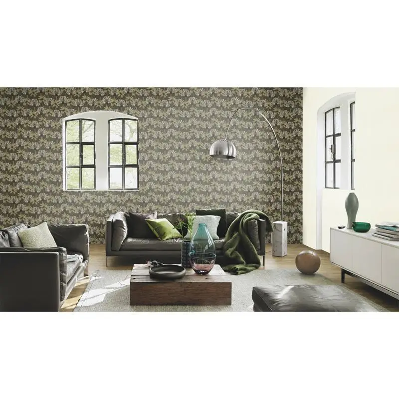 Tapete Grau, Silber Luigi Colani Vliestapete (1030270)