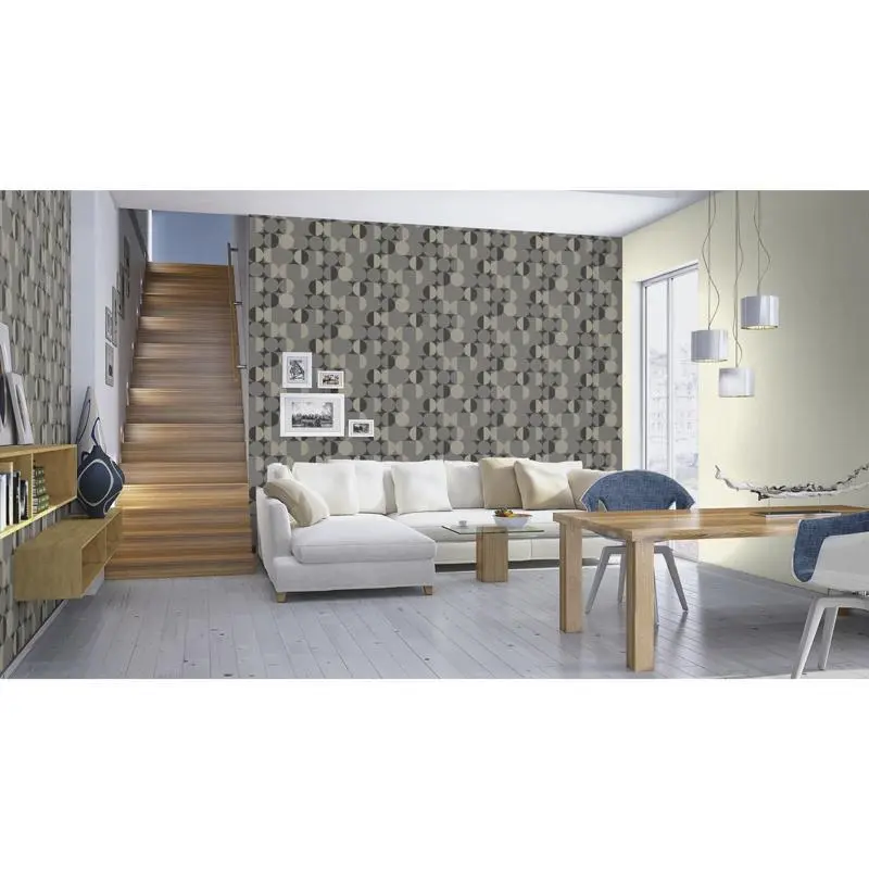 Tapete Grau, Silber Luigi Colani Vliestapete (1030270)