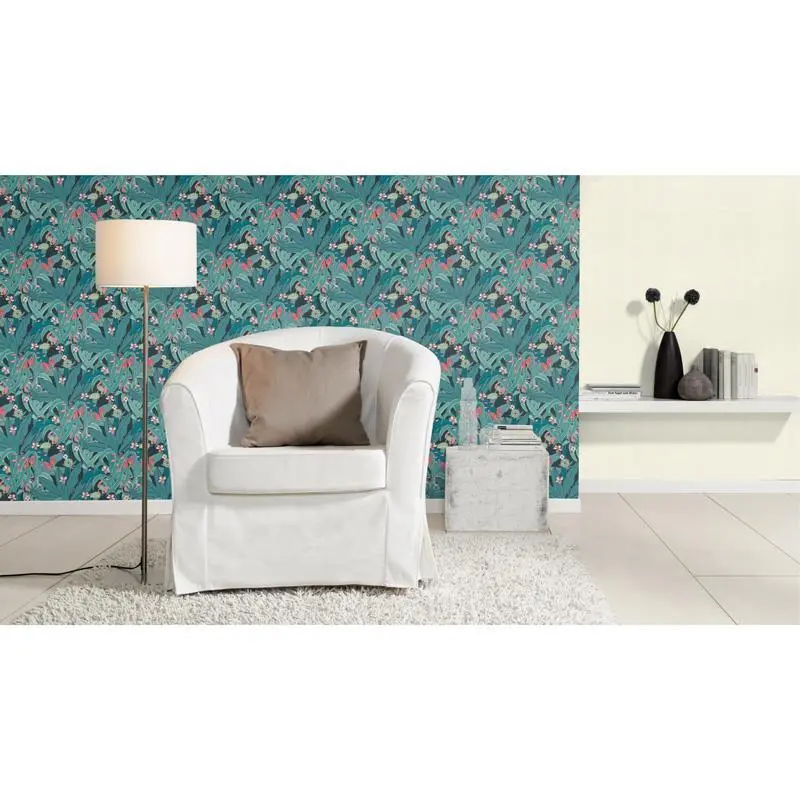 Tapete Grau, Silber Luigi Colani Vliestapete (1030270)