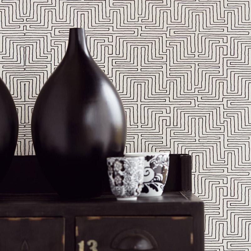 Tapete Schwarz, Anthrazit Eijffinger Vliestapete (1021498)