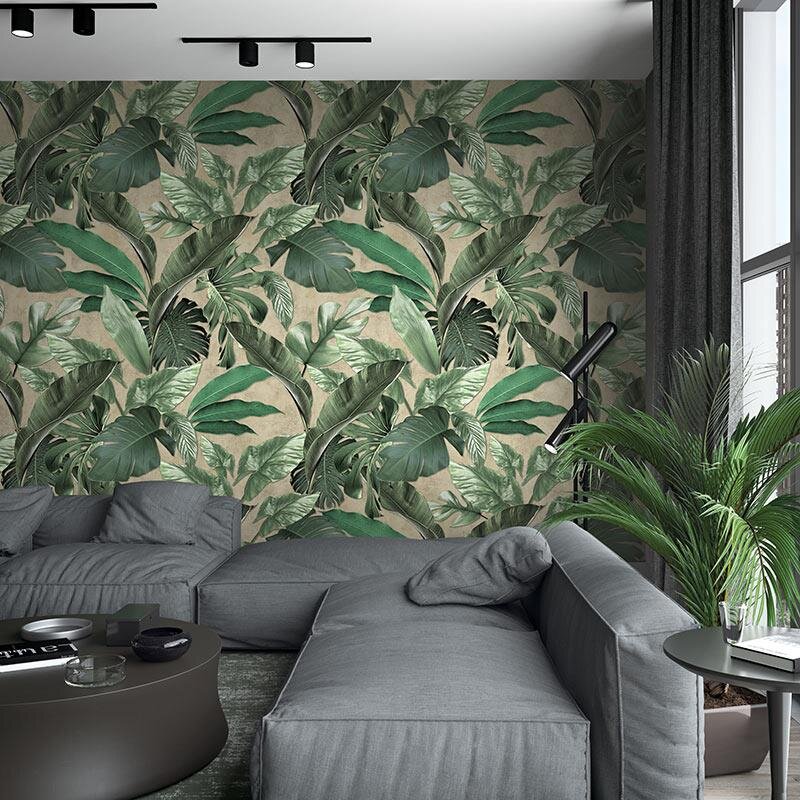 Digitaldruck-Tapete Braun, Grün Marburg (1041441)