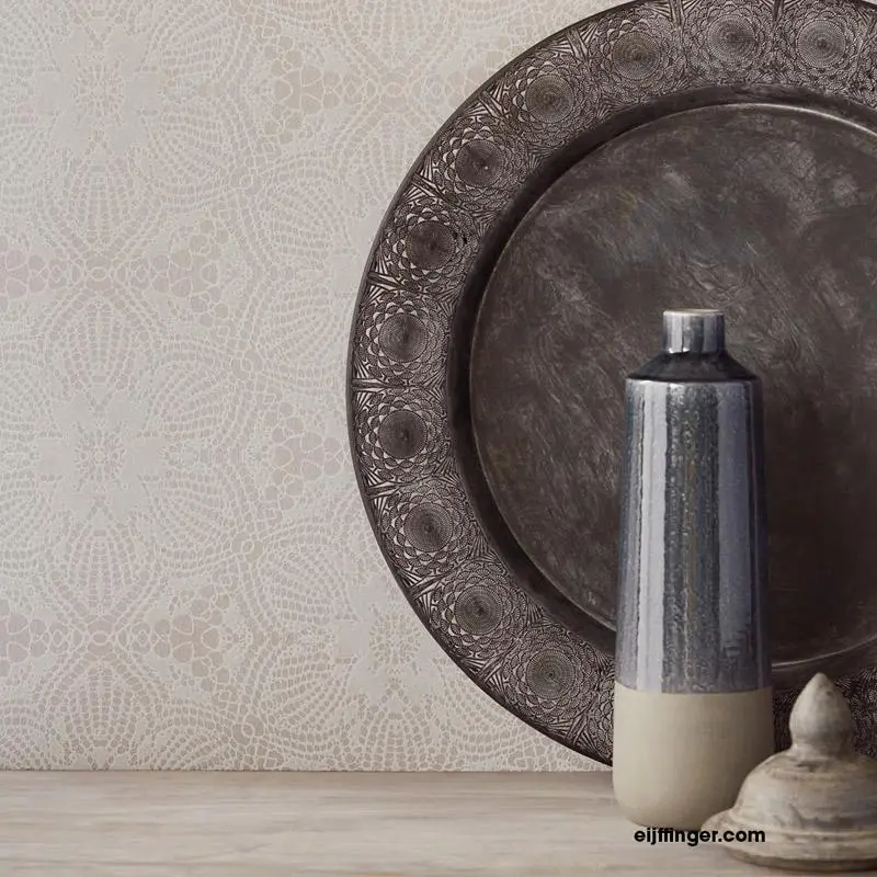 Tapete Grau, Silber Eijffinger Vliestapete (1021493)