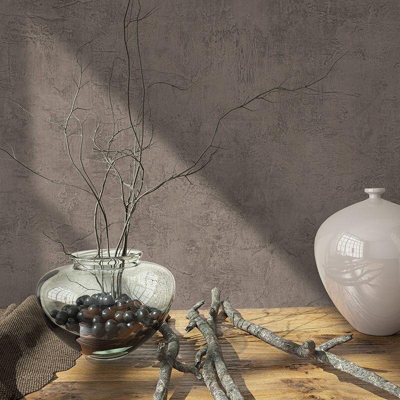 Tapete Braun, Grau, Silber Marburg Vliestapete (1041431)