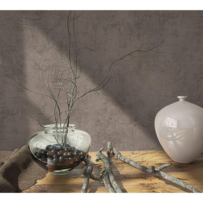 Tapete Braun, Grau, Silber Marburg Vliestapete (1041431)