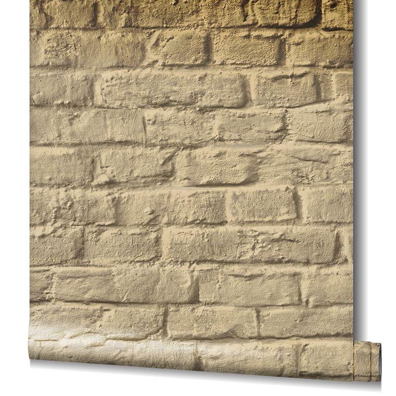 Tapete Beige, Creme, Braun Marburg Vliestapete (1041412)
