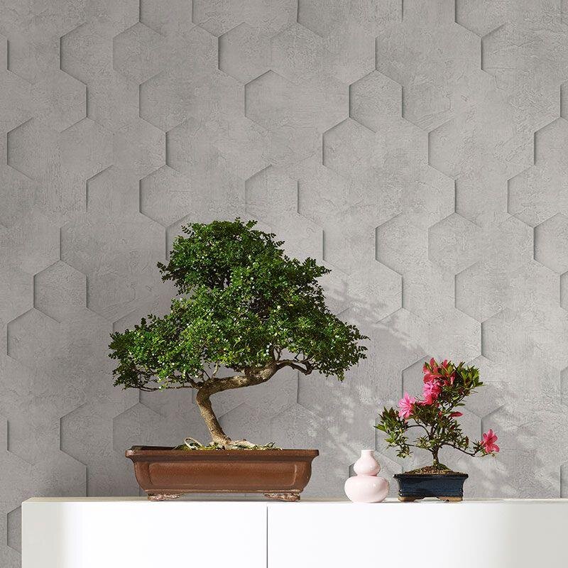 Tapete Grau, Silber Marburg Vliestapete (1041403)