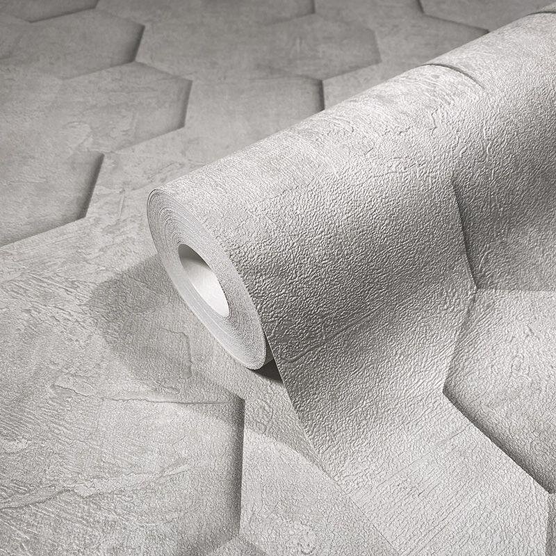 Tapete Grau, Silber Marburg Vliestapete (1041403)