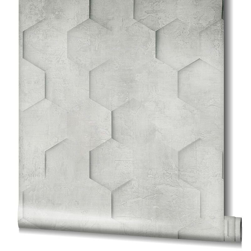 Tapete Grau, Silber Marburg Vliestapete (1041403)