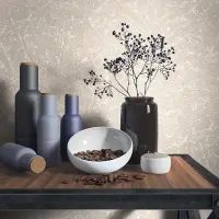 Tapete Beige, Creme, Braun Marburg Vliestapete (1041398)