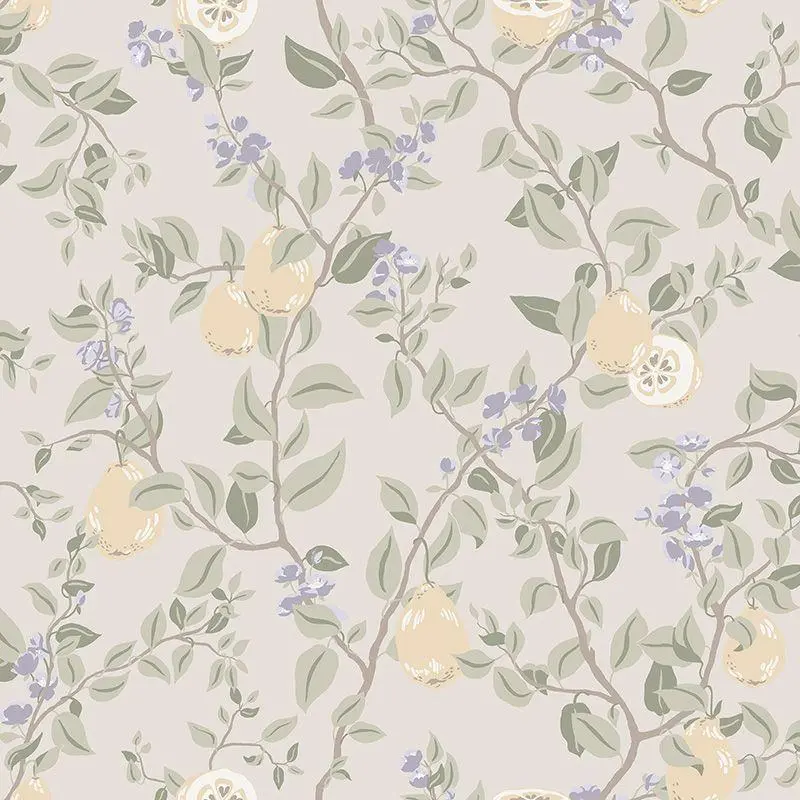 Tapete Greige, Grün Sandberg Vliestapete (1041394)