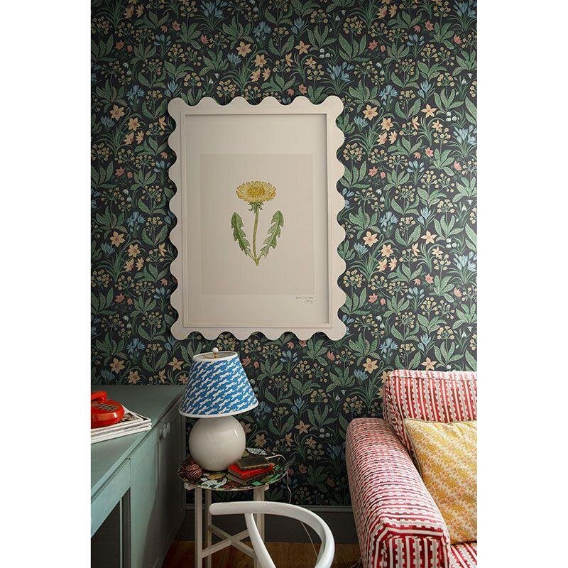 Tapete Grün, Schwarz, Anthrazit Sandberg Vliestapete (1041386)