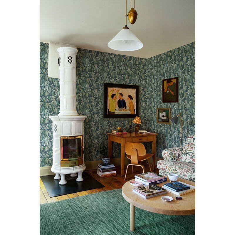 Tapete Grün Sandberg Vliestapete (1041371)