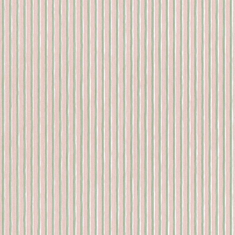 Tapete Grün, Rosa, Rose Sandberg Vliestapete (1041365)