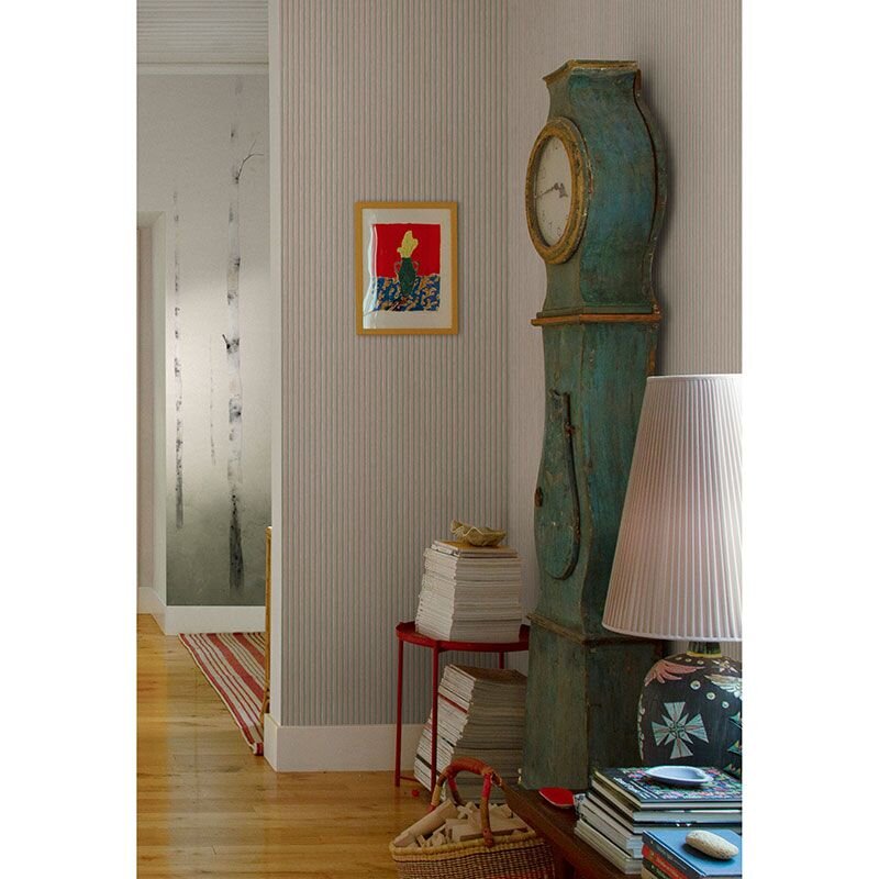 Tapete Grün, Rosa, Rose Sandberg Vliestapete (1041365)