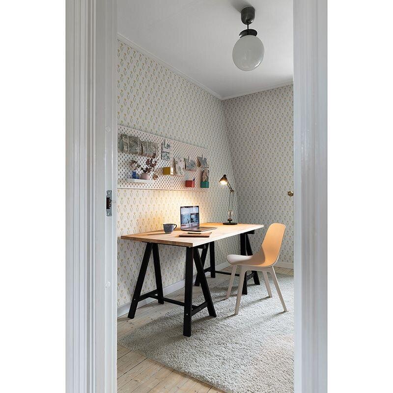 Tapete Beige, Creme, Grün Sandberg Vliestapete (1041362)