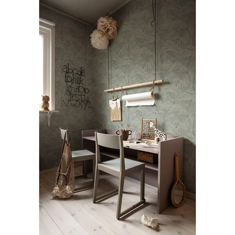 Tapete Braun, Grün Sandberg Vliestapete (1041353)