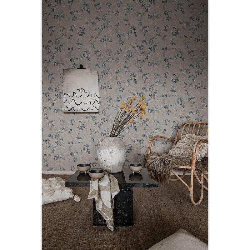 Tapete Blau, Grau, Silber Sandberg Vliestapete (1041342)