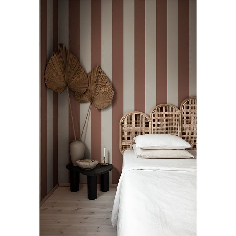 Tapete Beige, Creme, Braun, Rot Sandberg Vliestapete (1041335)