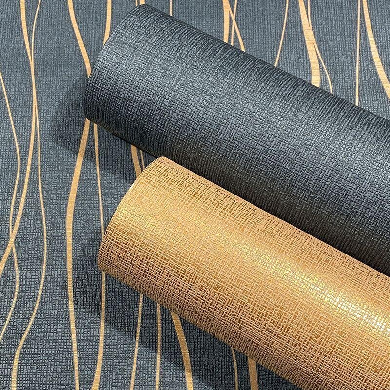 Tapete Gold, Kupfer, Schwarz, Anthrazit Novamur Vliestapete (1041308)